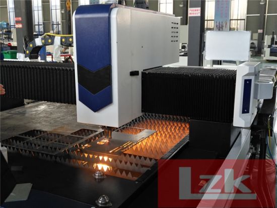 آلة القطع بليزر الألياف Lzk CNC 1500X3000mm